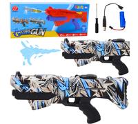 Pistola ad Acqua Elettrica Graffiti Blu