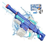 Pistola ad acqua elettrica per i bambini, Water Blaster con 3 modalità di tiro, Pistola ad acqua ricaricabile 32ft Long Shooting Range, Water Soaker con 650ML ad alta capacità