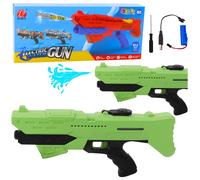 Pistola ad acqua elettrica verde con raggio di 10 m
