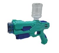 Pistola ad acqua elettronica THE ORIGINAL MAX Liquidator, circa 27,5 cm, con batteria agli ioni di litio da 3,7 V 500 mAh e cavo USB, con luce e bottiglia da 260 ml, funzione doppio tiro