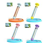 Pistola ad acqua estraibile per bambini con effetto fuochi d'artificio - Gioco acquatico estivo per esterni con spruzzatore, pistola per giochi d'acqua da spiaggia e piscina