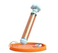 Pistola ad acqua estraibile per bambini con effetto fuochi d'artificio - Gioco acquatico estivo per esterni con spruzzatore, pistola per giochi d'acqua per spiaggia, piscina e rafting (Blue-C)