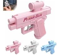 Pistola Ad Acqua for Scherzi, Pistola Ad Acqua Bidirezionale con Effetto Inverso for Gli Amanti degli Scherzi, Divertente E Creativa, può Spruzzare da Davanti E da Dietro for Feste(Pink)