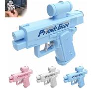 Pistola Ad Acqua for Scherzi, Pistola Ad Acqua Bidirezionale Con Effetto Inverso for Gli Amanti Degli Scherzi, Divertente E Creativa, PUò Spruzzare Da Davanti E Da Dietro for Feste(Blue)