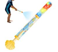 Pistola ad acqua giocattolo, pistola ad acqua luminosa per l'estate, con 70 fori, giocattolo acquatico per bambini, per estate, giardino, spiaggia, all'aperto, giochi di compleanno
