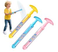 Pistola ad acqua, giochi di guerra con pistole ad acqua per piscina - 3 pezzi giocattoli interattivi ad alta pressione, attività all'aperto per bambini e adulti, divertimento