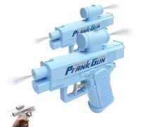 Pistola ad acqua inversa, pistola ad acqua creativa a gravità inversa, tornitura inaspettata, adatta per scherzi in ufficio(Blue)