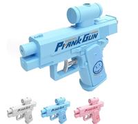 Pistola Ad Acqua per Ripieni, Pistola Ad Acqua Bidirezionale Compulsiva, Spruzzo Migliorato per Scuola E Ufficio, Suggerimento per Gli Amanti Di Ripieno(Blue)