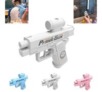 Pistola ad acqua scherzo, pistola a spruzzo bidirezionale, eccentrico trucco inversa pistola ad acqua, può spruzzare da davanti e dietro, regali estivi per la piscina e la spiaggia, dare ai tuoi amici