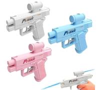Pistola ad acqua scherzo, pistola ad acqua a due vie compulsiva 2025, pistole ad acqua inversa spray da davanti e dietro, gioco di forniture scolastiche, regalo ideale per amici, compagni di classe e