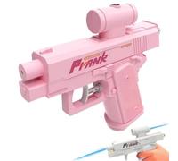 Pistola ad acqua scherzo, pistola ad acqua a due vie compulsiva 2025, pistole ad acqua inversa spray da davanti e dietro, gioco di forniture scolastiche, regalo ideale per amici, compagni di classe e