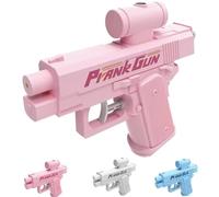 Pistola Ad Acqua Scherzosa Che Spara Allindietro Piccole Pistole Realistiche Per Scherzi Giocattolo Bidirezionale Creative Al Contrario Da Davanti E Dietro Regalo Divertente Feste(1*Pink)