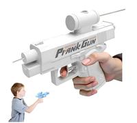Pistola Ad Acqua Scherzosa, Pistola Ad Acqua Scherzosa, Pistole Ad Acqua Bidirezionali Compulsive, Pistole Ad Acqua a Sorpresa Invertite - Spara All'utente! Giocattolo Divertente (White)