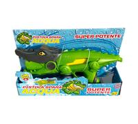 PISTOLA AD ACQUA SUPER POTENTE A FORMA DI COCCODRILLO GIOCO MARE SPIAGGIA BIMBI