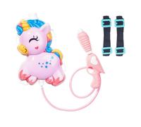 PISTOLA AD ACQUA ZAINETTO A FORMA DI UNICORNO 27X17CM GIOCATTOLO ESTATE BAMBINE
