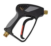 Pistola ad alta pressione per lavaggio auto, 4000 PSI pistola a spruzzo ad acqua resistente con corpo in metallo e ugello in rame, temperatura massima 150 ℃, dimensioni compatte per una facile