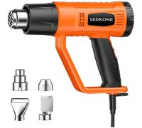 Pistola ad aria calda 2000W, 2 temperature, protezione sovraccarico, accessori