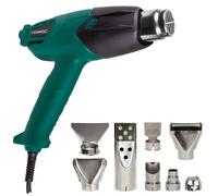 Pistola ad aria calda 2000W - 3 Impostazioni di calore | Incl. 8 ugelli