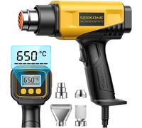 Pistola ad Aria Calda 2000W LCD, Regolabile, Protezione, Restringimento PVC