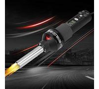 Pistola ad Aria Calda 450W Soffiatore Elettrico Portatile con Display LCD per Lavorazioni Termiche Saldatura e Applicazioni Industriali Professionali