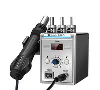 Pistola ad aria calda 858D BGA Stazione di saldatura di rilavorazione Pistola di calore 220V 700W Asciugacapelli per saldatura SMD SMT Strumento di riparazione di saldatura