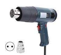 Pistola ad aria calda in plastica Strumento industriale a temperatura regolabile in plastica GJ-9A20LCD 2000W 220V(EU plug)