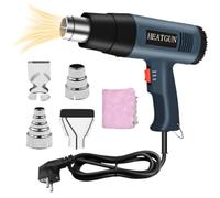 Pistola ad aria calda per il libero creativo 2000 W riscaldatore | Ugelli per strumento termorestringente portatile Covering Film Fari Riscaldamento Casa Progetti