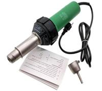 Pistola ad aria calda professionale per plastica da 2000 W per saldatrice in vinile PE PVC con bacchetta in plastica, ugello per saldatura rapida, scooter
