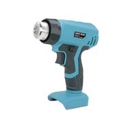 Pistola Ad Aria Calda Senza Fili Con Pistola Termica For Soffiante Termico For Saldatura A Batteria Da 18 V Con 4 Ugelli Facile Da Usare(Sky blue)