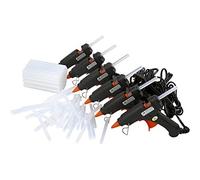 Pistola adesiva con colla, mini, 1 set