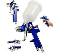 PISTOLA AEROGRAFO ARIA SERBATOIO 600ML UGELLO 2.2MM SPRUZZO HVLP VERNICIATURA