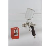 Pistola (aerografo) per verniciatura con serbatoio superiori ed inferiore 1000gr