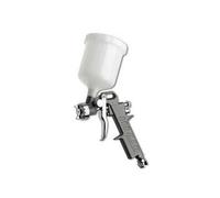Pistola aerografo professionale per compressore serbatoio superiore 500 ML