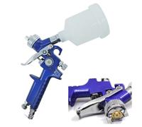 PISTOLA AEROGRAFO SPRAY GUN SERBATORIO VERNICIATURA INNESTO RAPIDO 125 ML H2000P