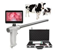 Pistola artificiale per inseminazione bovini e bovini da latte con schermo LCD - Strumento professionale per inseminazione veterinaria per allevamenti e gestione del bestiame