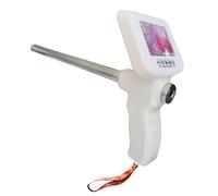 Pistola artificiale per inseminazione con schermo LCD, kit di inseminazione per mucche e cavalli, attrezzatura veterinaria per allevamento bestiame