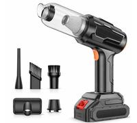 Pistola Aspirapolvere a Batteria 18v con Beccucci Accessori Aspirabriciole
