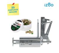 PISTOLA AUTOMATICA ANTITALPA TRAPPOLA PER TALPE TOPI ARVICOLE CATTURA TALPA