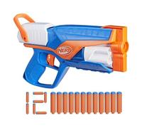 Nerf Blaster Serie N Agility - 12 freccette N1 compatibili, tamburo 6 - Giochi per bambini