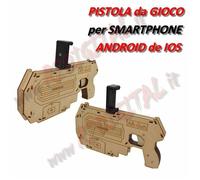 PISTOLA BLUETOOTH AR-Gun SMARTPHONE ANDROID IOS IPHONE GIOCO TABLET GAMEPAD