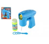Pistola Bolle di Sapone Blu con Carica