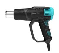 Cecotec Pistola Termica Hell Gun 7500 Full Equip. 2000W, Riscaldamento Ultrarrapido, 4 Ugelli, Mani Libere, Temperatura Regolabile 50-600 ºC, 2 Livelli di Potenza dell'Aria, Valigetta