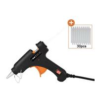 Pistola colla a caldo 70W mini +colla trasparente 7mm per riparazioni domestiche