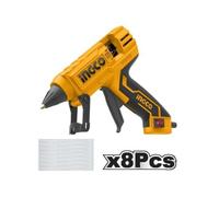 Pistola Colla a Caldo INGCO Professionale 30W a 220W + 8 stick di Termocollante