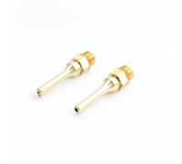 pistola colla caldo, 2 pezzi ugelli for pistola for colla a caldo di diametro grande e piccolo 2,0x70 mm 3,0x50 mm 2,0x50 mm ugello for pistola for colla lungo e corto in rame puro(2050and3050)