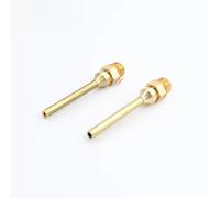 pistola colla caldo, 2 pezzi ugelli for pistola for colla a caldo di diametro grande e piccolo 2,0x70 mm 3,0x50 mm 2,0x50 mm ugello for pistola for colla lungo e corto in rame puro(2070and3070)