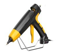 pistola colla caldo, Pistola for colla a caldo da 200/400/800 W, display digitale, stick di colla da 11 mm for fai da te, artigianato, strumenti artistici, pistola(Yellow,400w)
