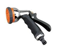 Pistola Combinata 8 Getti in Metallo Cromato - Utilia