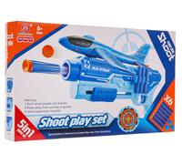 Pistola con lanciatore di aerei 5-in-1 - arancione