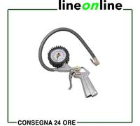 Valex Pistola con manometro per gonfiaggio pneumatici Attacco baionetta rapido 1559890